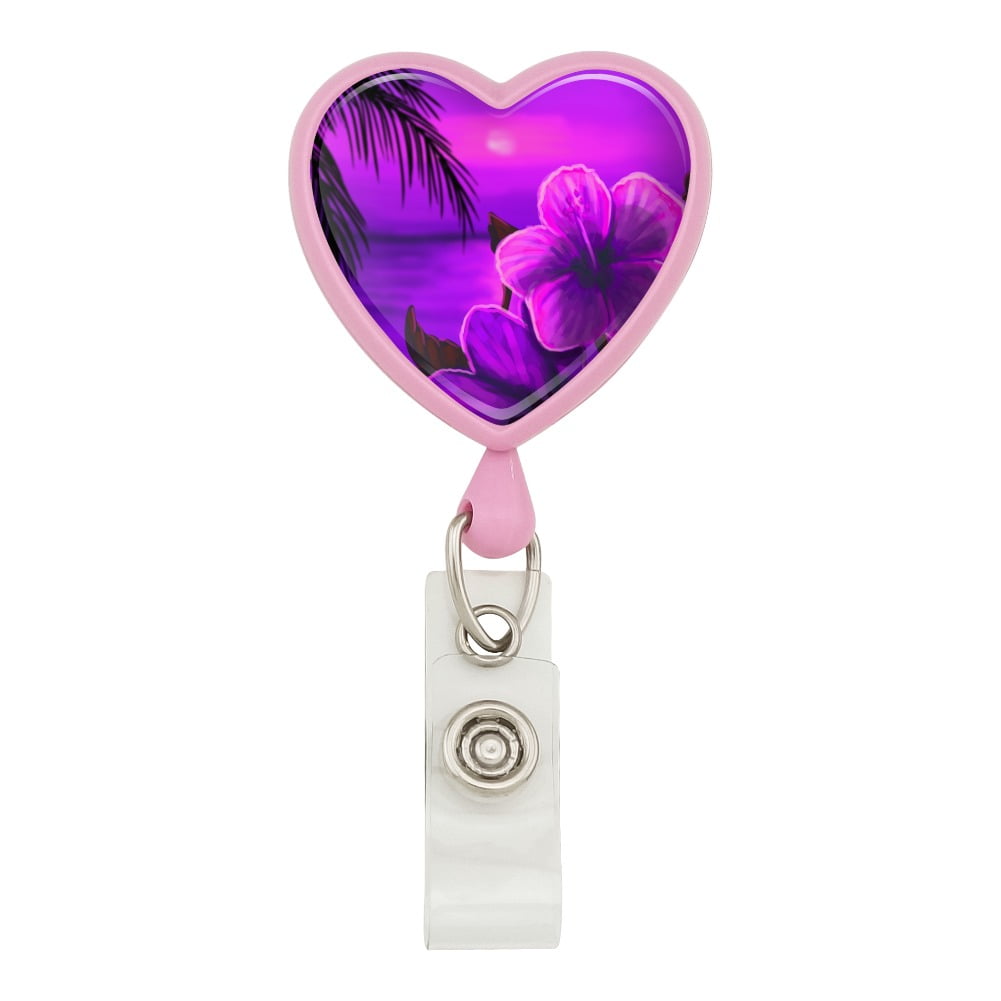 Purple Id Card Holder